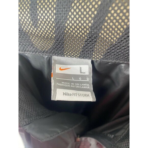 Nike Men’s Windbreaker Jacket Grey Fit Storm Athletic Full Zip Size Large - Picture 8 of 8